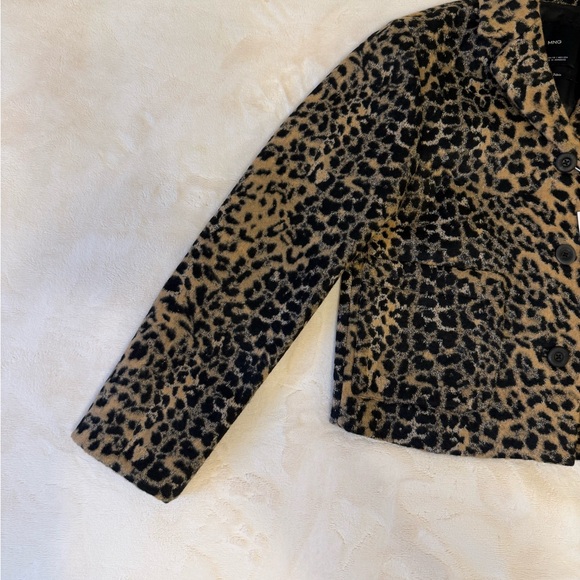 Mango Leopard Print Jacket - Picture 4 of 11